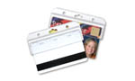 Easy Access Card Holder, Rigid Plastic - 100 Pack