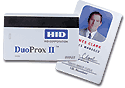 HID DuoProx II (100 Pack of Cards) PVC or Composite Printable Access Cards with Mag Stripe