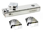 Zebra Premier PVC white card, Qty 500, 30 mil, HiCo Mag Stripe